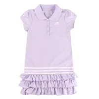 Short Sleeve Polo Dress 4-6x