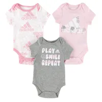 3-Pack Adidas Bodyshirt Set 3-9m