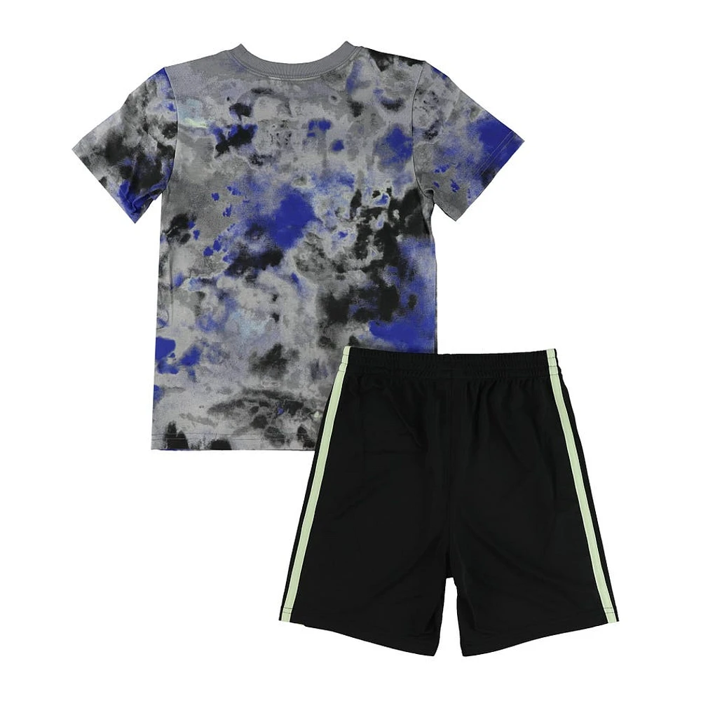 AOP Ctn Tee 3S Short Set 4-7y