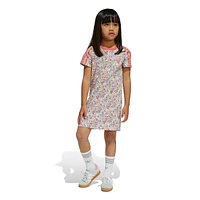 Printed Tee Dress 4-7y