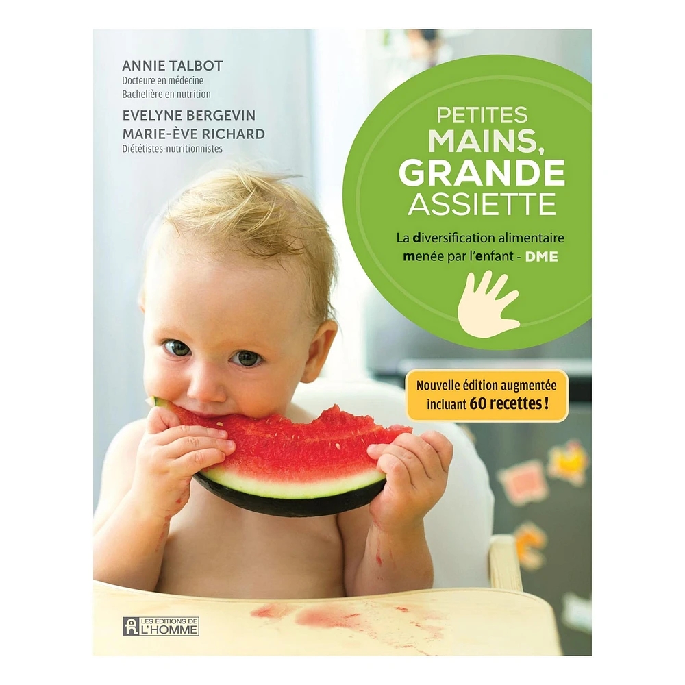 Livre Petites Mains Grande Assiette - Découvrez la DME