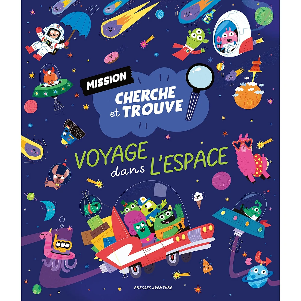 Voyage Dans L'Espace Cherche et Trouve