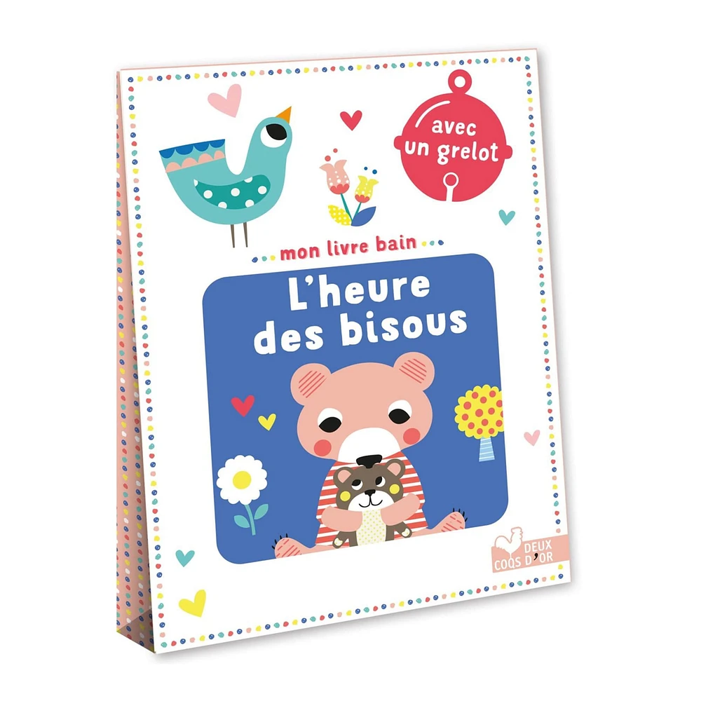 Mon livre bain - l'Heure des Bisous