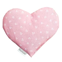 Coussin Cœur Réconfort - Triangles Rose