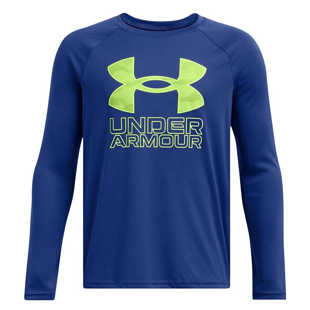 Tech Hybrid Print Fill Long Sleeves