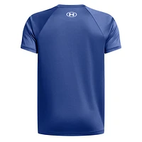 Tech Split Wordmark Short Sleeves 8-16y