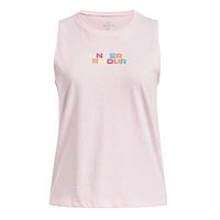 Rainbow Wordmark Tank 8-16y