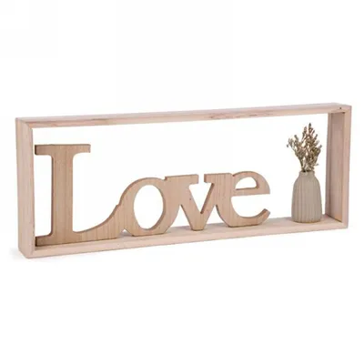 Frame Love Natural 16 x 6