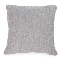 Cushion Knitting Grey 17 x 17