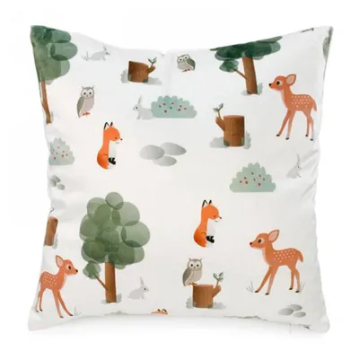 Coussin Animaux de la Forêt