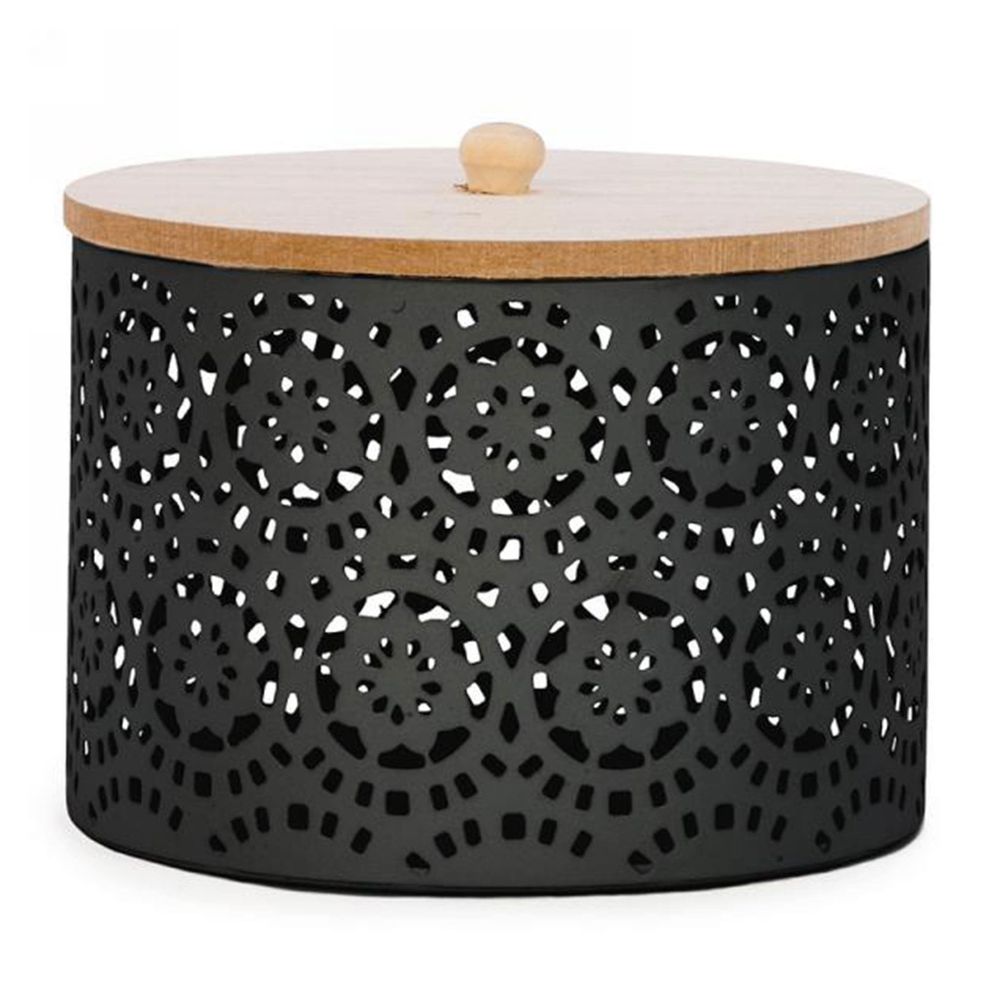 Jewelry Box Metal - Black