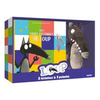 Coffret P'tit Loup Recueil et Peluche