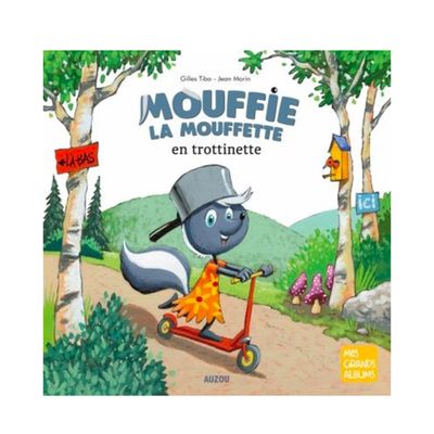 Mouffie La Mouffette en Trottinette