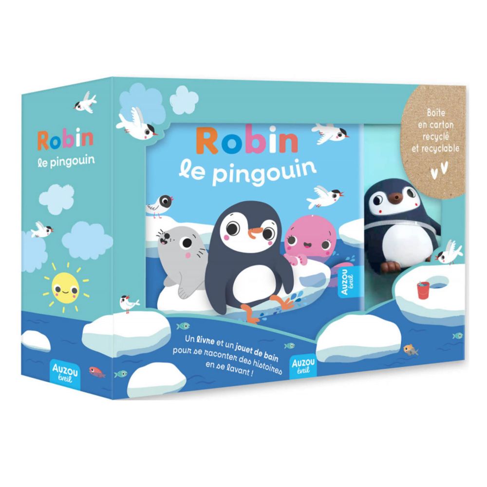 Livre De Bain Robin Le Pingouin