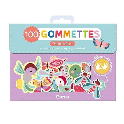 100 Gommettes P'tites Bêtes