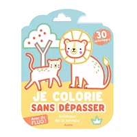 Je Colorie Sans Dépasser - Animaux de la Savane
