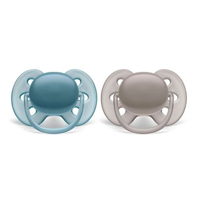 Orthodontic Pacifier 6-18m Ultra Doux Set of 2