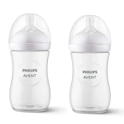 Baby Bottle 9oz Natural Response 2-pack