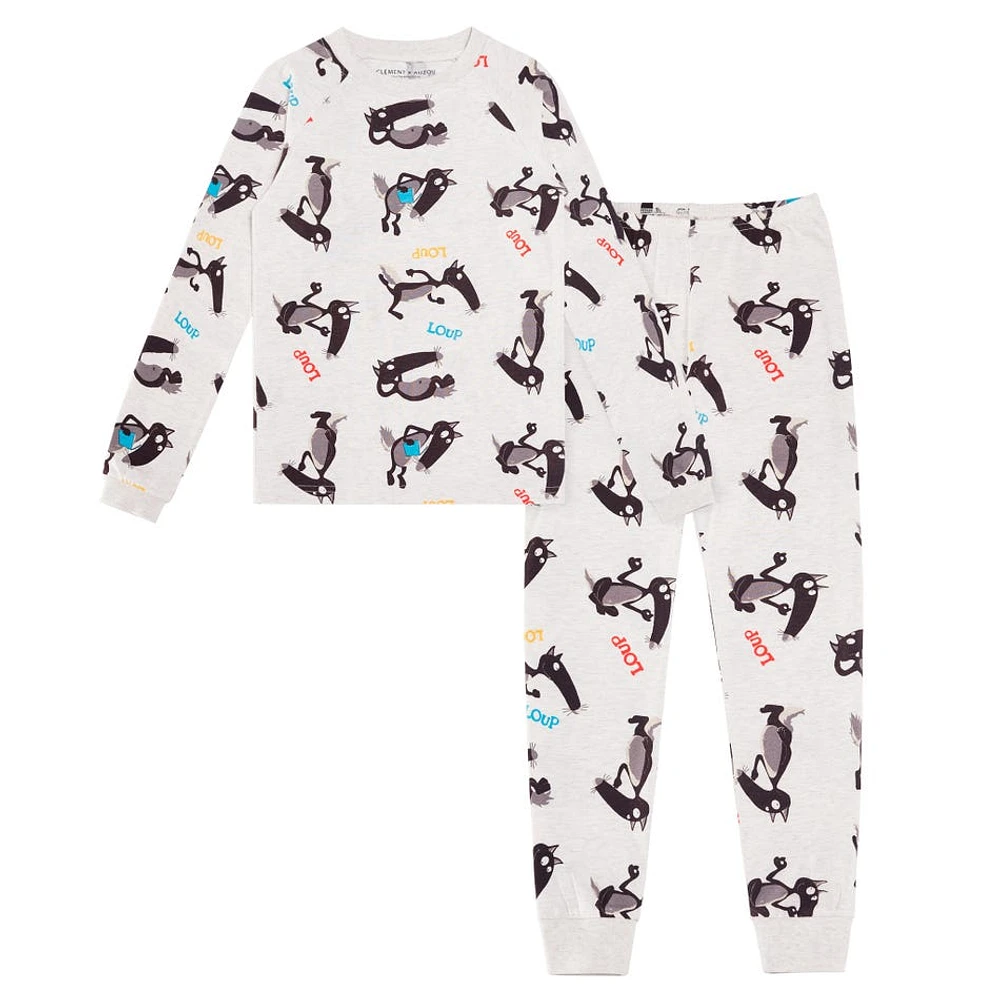 Pyjama imprimé Loup 2-10ans - Modal