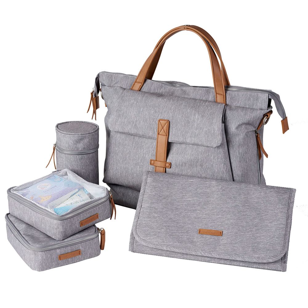 Diapers Bag Erin - Grey