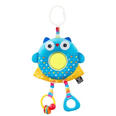 Owl Dazzle Friends Rattle Toy