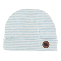 Bonnet Bébé Rayé Bleu 0-12mois