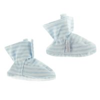 Baby Slippers 0-24m - Blue Stripes