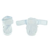 Baby Slippers 0-24m - Blue Stripes