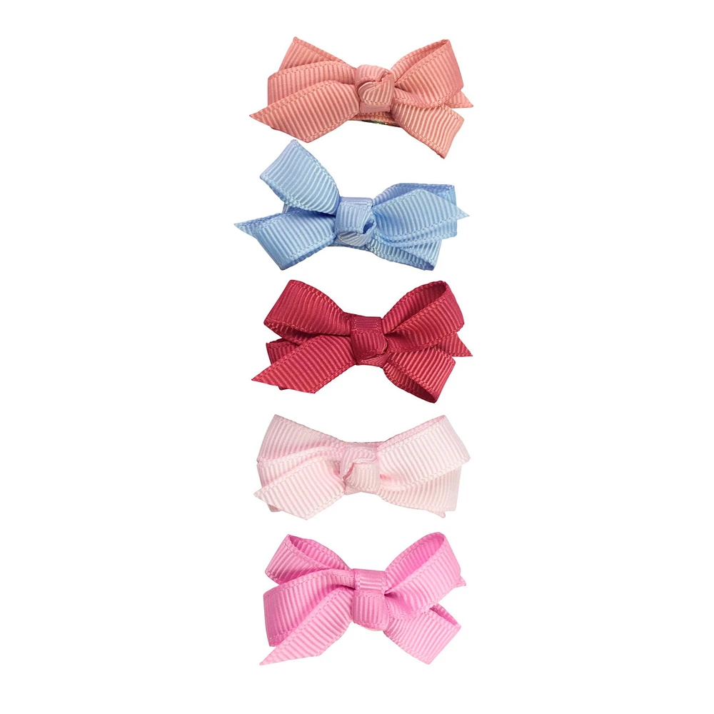 Snap Clip Chelsea Bows 5-pack