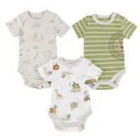 Safari 3 Pieces Set Bodysuits 0-30m