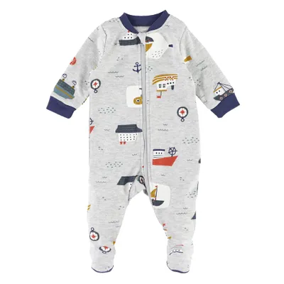 Nautical Boats Pajamas 0-30m