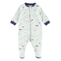 Nautical Fish Pajamas 0-30m