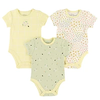 Bees 3 Pieces Bodysuit Set 0-30m