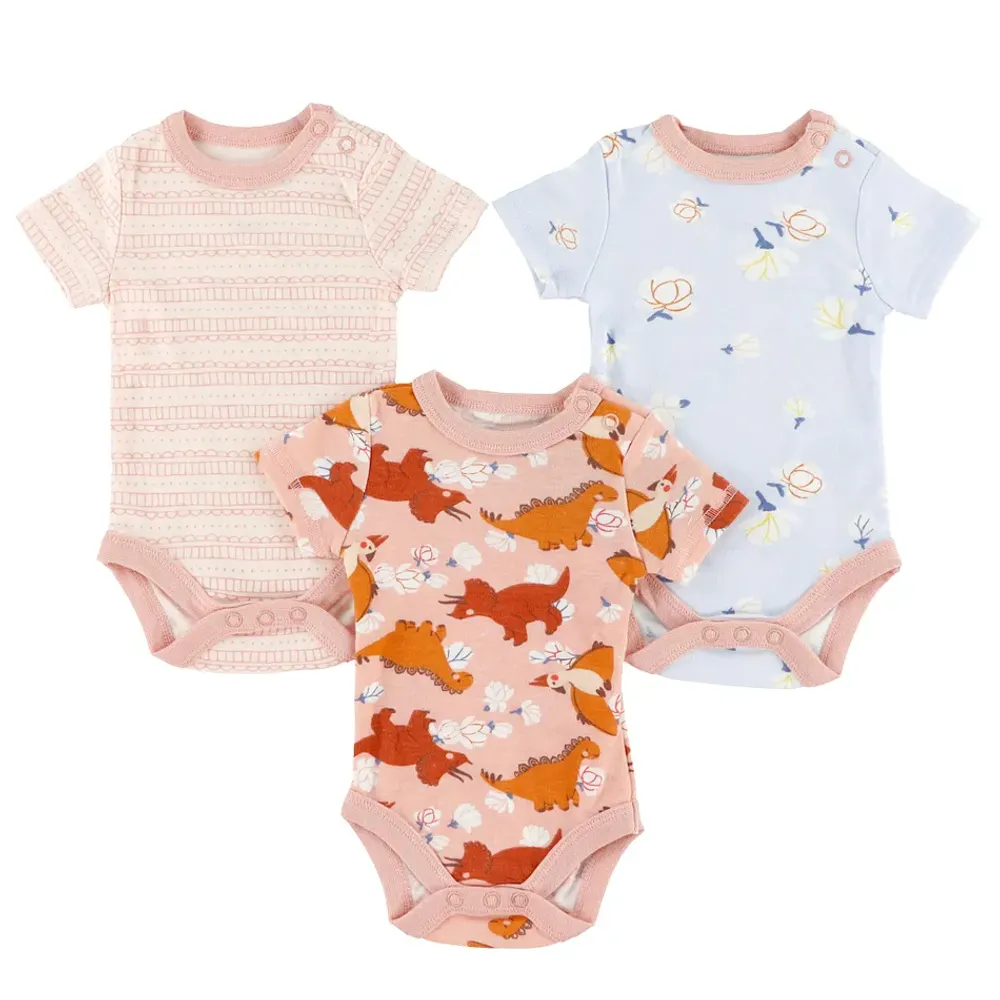 Dinos 3 Pieces Set Bodysuits 0-30m