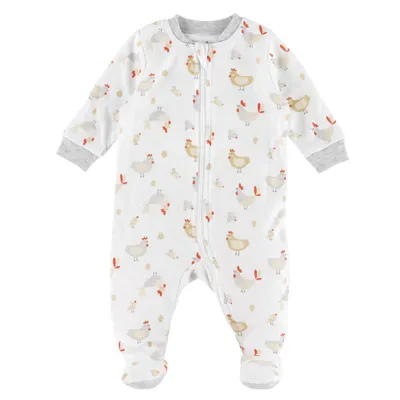 Farm Hens Pajamas 0-30m