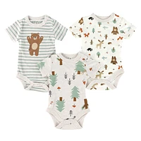 Forest 3-Pack Bodysuit 0-30m