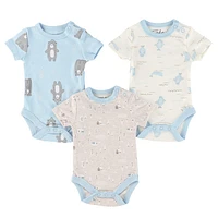 Arctic 3-Pack Bodysuits 0-30m