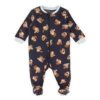 Beavers printed Pajamas 0-30m