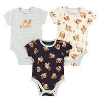 Beavers 3 Pieces Set Bodysuits 0-30