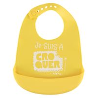 Bib Silicone - Yellow Croquer