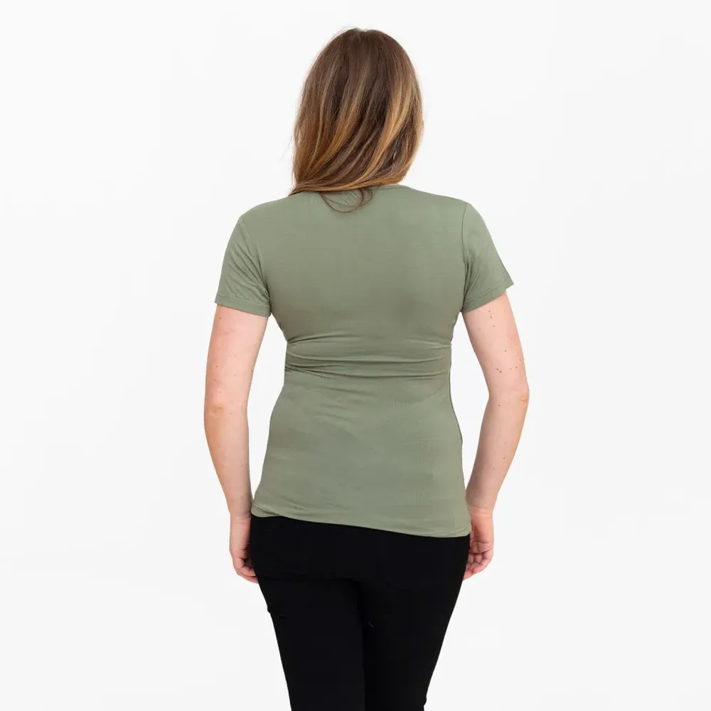 T-Shirt Allaitement Olive