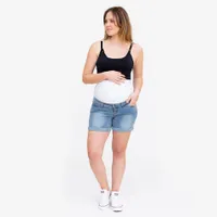 Maternity Denim Shorts