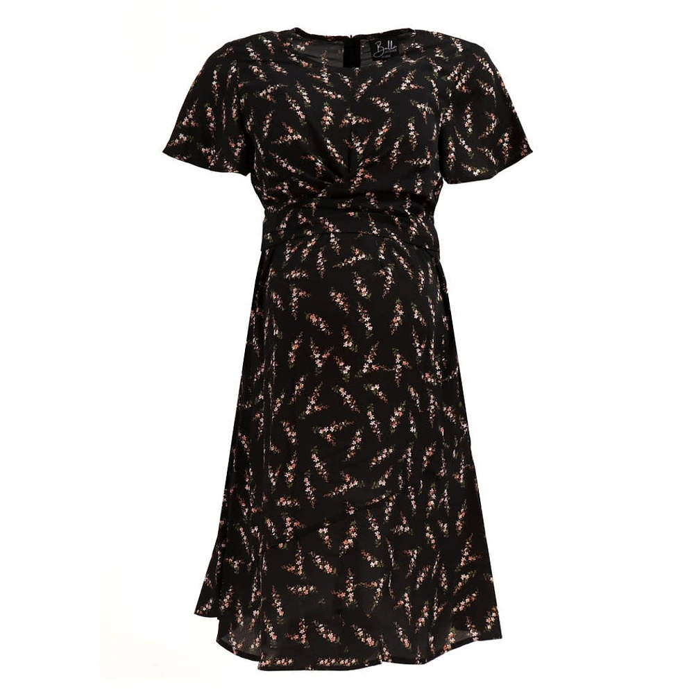 Robe Croisée Imprimée