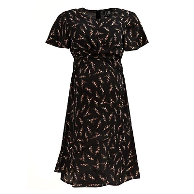 Robe Croisée Imprimée