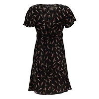 Robe Croisée Imprimée