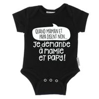 Mamie Papy Bodysuit 3-12m