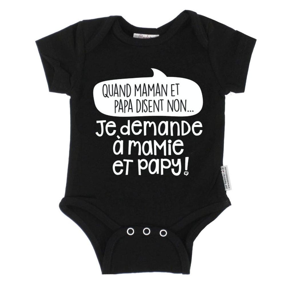 Mamie Papy Bodysuit 3-12m