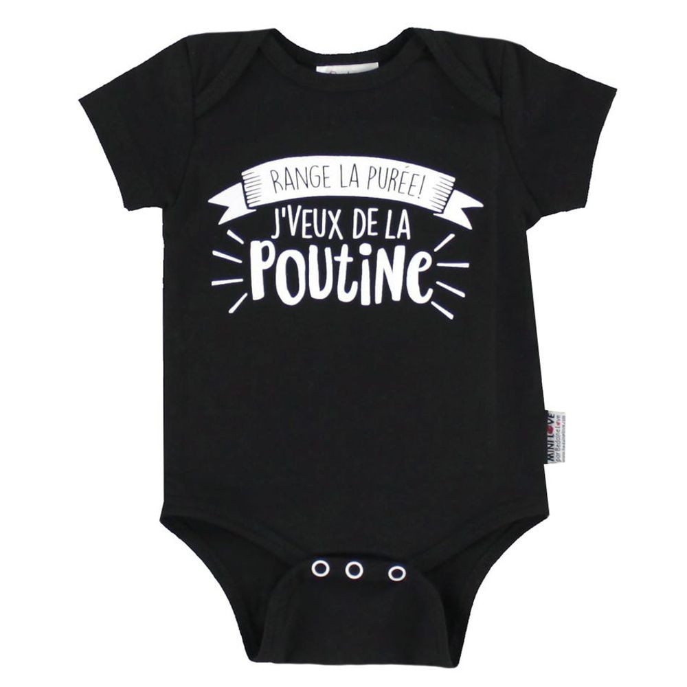 Poutine Bodysuit 3-12m