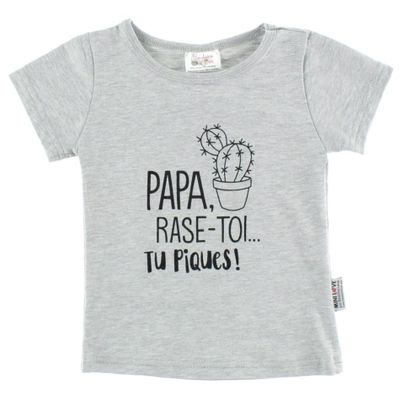 Papa Pique T-Shirt 2-3y