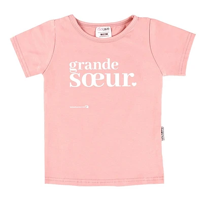 T-shirt Grande Soeur 12-18mois